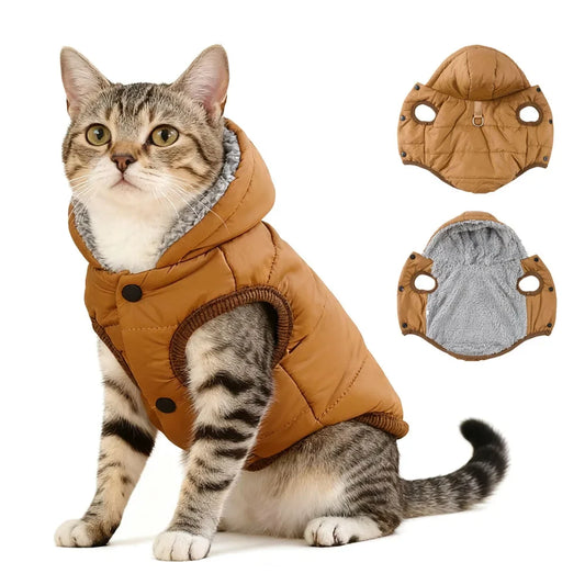 Cozy Fleece Pet Winter Coat