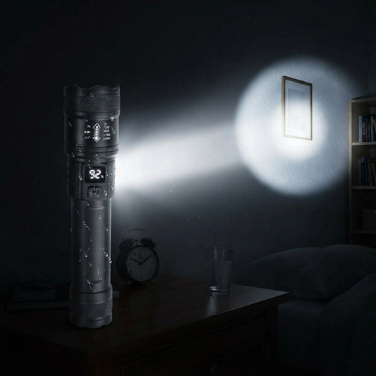 Tactical LED Emergency Flashlight
