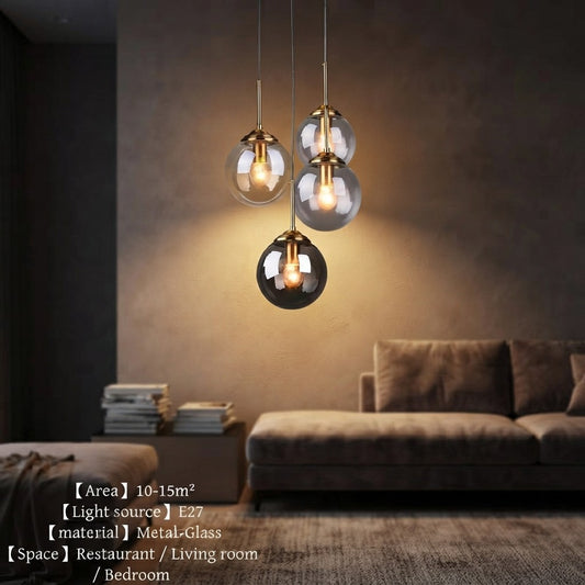 Nordic Glass Pendant Lamp